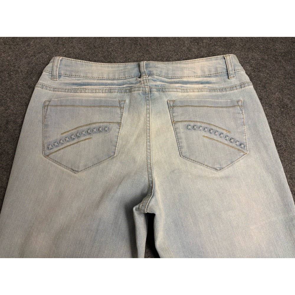 Route 66 Skinny Jeans Women 8 Light Wash Stretch Denim Casual Pants A5 - Picture 3 of 4